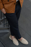 822 Arcobareno Classic Slip-on Suede Lamb Beige
