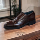 502-1 EXT 6 CM Oxford Cap Toe Burgundy