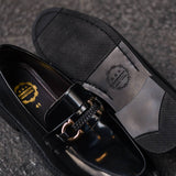 702 Horsebit Loafer Piano Black VII