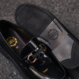 702 Horsebit Loafer Piano Black VII