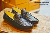 W821 Classic Woven Loafer Matt Black