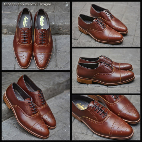 507 Brogue Shoe Lotus Caramel + Wooden Sole