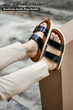 Arcobareno Sandal x Suede Lamb