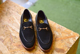 702 Horsebit Loafer X Suede Black