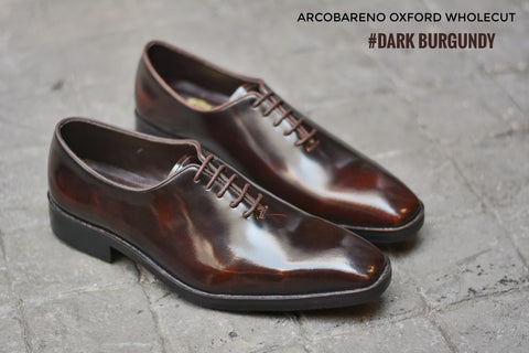 502-3 New Oxford Wholecut Dark Burgundy