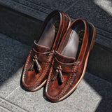 501 Wide-Front Tassel Loafer Burgundy