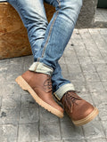 445 Oxford-HiCut Copper airwear soles