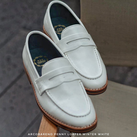 509 Penny Loafer MattWhite