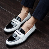 509 Penny Loafer Black&White