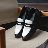 509 Penny Loafer Black&White V2