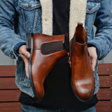 901 Chelsea Boots Painted Leather