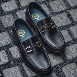 703 Horsebit Loafer MattBlack II