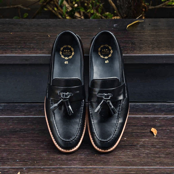 505 Tassel Loafer Strap MattBlack