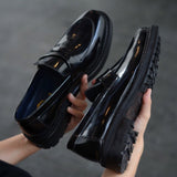 509 EXT 6 CM Penny Loafer Black x Black Soles