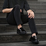 509 EXT 6 CM Penny Loafer Black x Black Soles