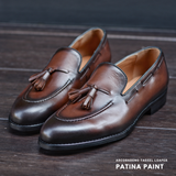 503 Tassel Loafer Patina Paint