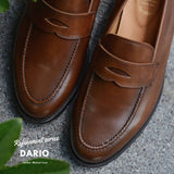 Heritage Refinement Series 509 Penny Loafer Amber Walnut