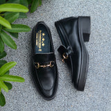 EXT 4-8 CM AERO Horsebit Loafer Matt Black