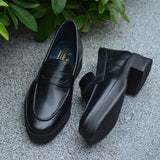 EXT 4-8 CM NERO Penny Loafer Matt Black