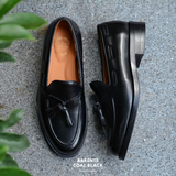 Heritage Refinement Series 503 Tassel Loafer Coal Black