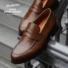 Heritage Refinement Series 509 Penny Loafer Amber Walnut