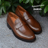 Heritage Refinement Series 509 Penny Loafer Amber Walnut
