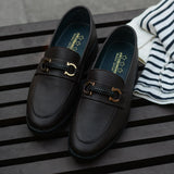 702 Horsebit Loafer VII Lamb Dark Brown
