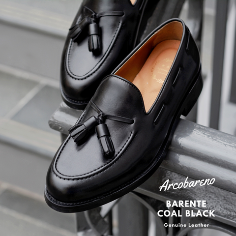 Heritage Refinement Series 503 Tassel Loafer Coal Black