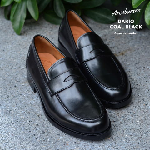 Heritage Refinement Series 509 Penny Loafer Coal Black