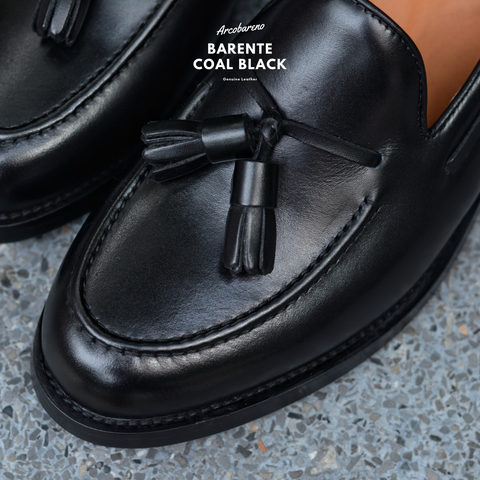 Heritage Refinement Series 503 Tassel Loafer Coal Black