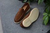 822 Arcobareno Classic Slip-on Suede Lamb Khaki