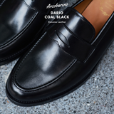 Heritage Refinement Series 509 Penny Loafer Coal Black
