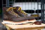 102 Nubuck Dark Brown Boots