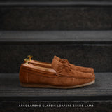 821 Arcobareno Classic Loafer SuedeLamb Whisky