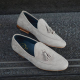 503-2 Belgian Loafers Suede Himalayan