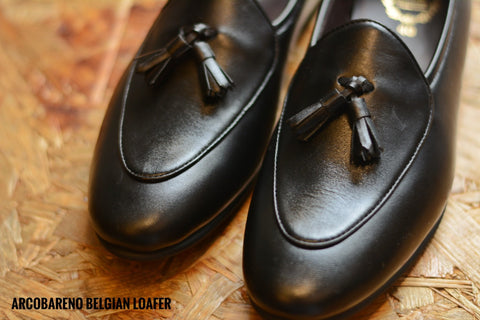 Classic Black Belgian Loafers