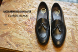 Classic Black Belgian Loafers