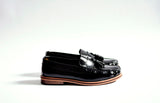501 Wide-Front Tassel Loafer Black