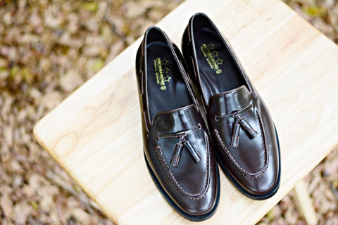 503 Tassel Loafer Dark Brown-Black