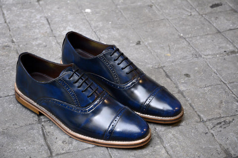 507-1 Brogue Shoe Blue