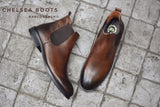 901 Chelsea Boots Painted Leather
