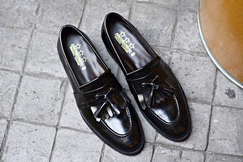 506 Full Strap Tassel Loafer PianoBlack