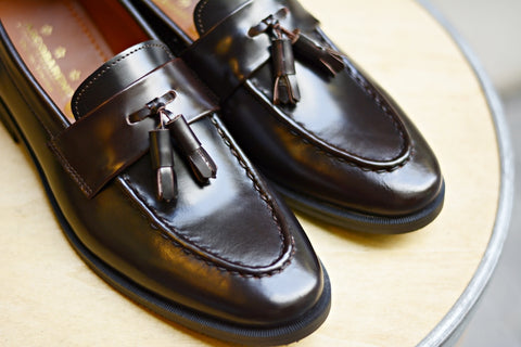 505 Tassel Loafer Dark Brown