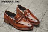 509 Penny Loafer Painted Caramel