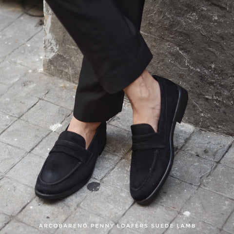 509 Penny Loafer X Suede Lamp Black