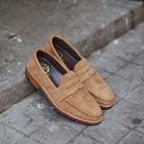 509 Penny Loafer X Suede Lamp Ivory Beige