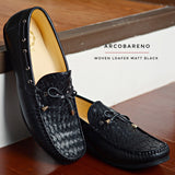 W821 Classic Woven Loafer Matt Black