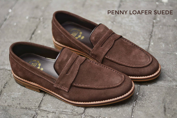 509 Penny Loafer X Suede Brown