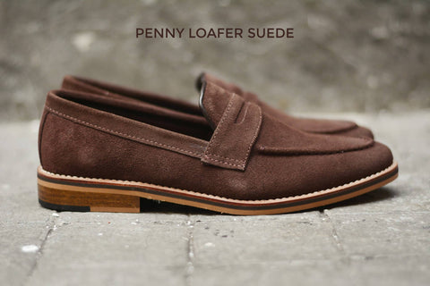 509 Penny Loafer X Suede Brown