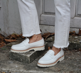 509  EXT 6 CM Penny Loafer Winter White